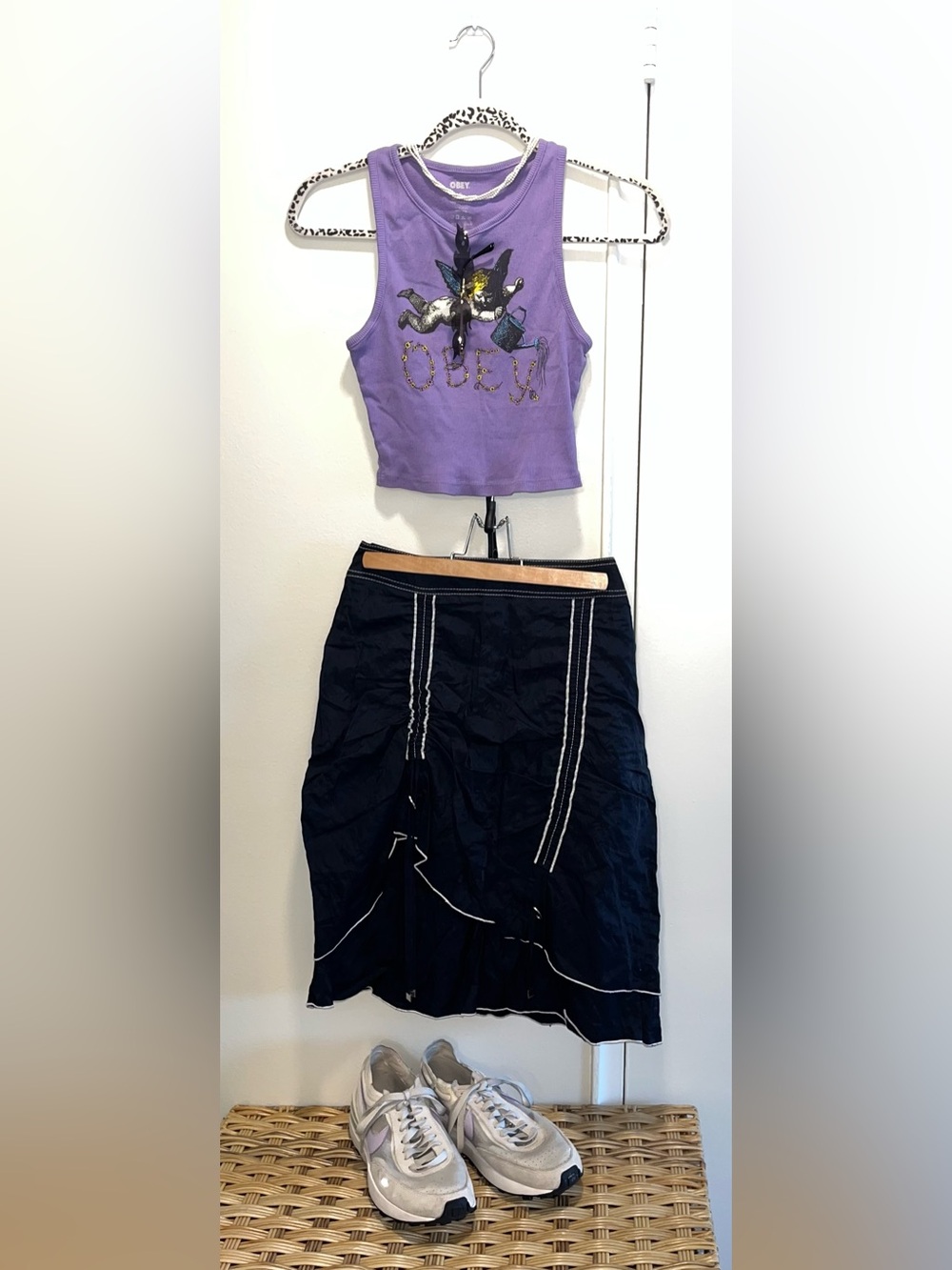 Adjustable tiered skirt